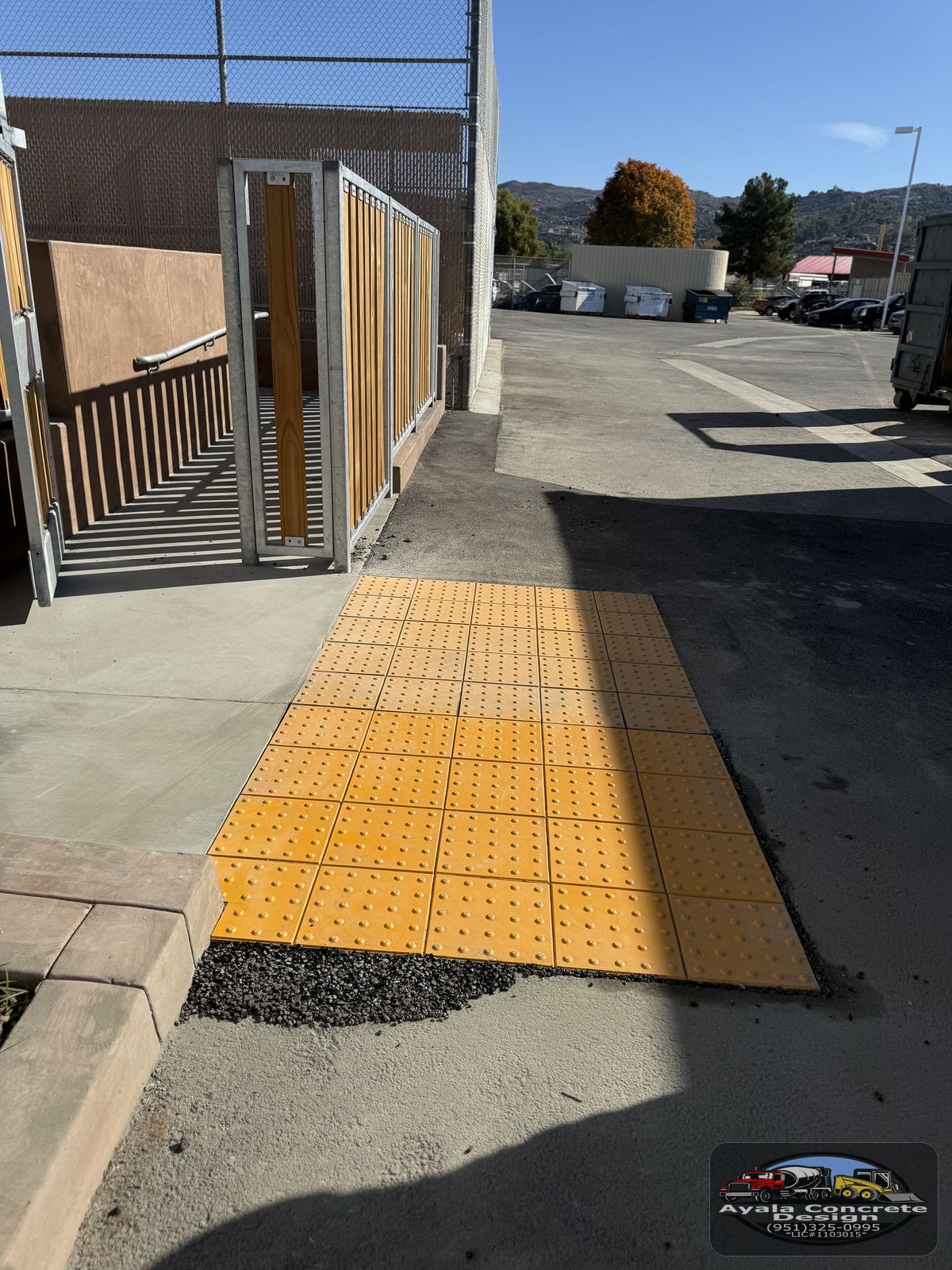 Commercial access & curb work — 32