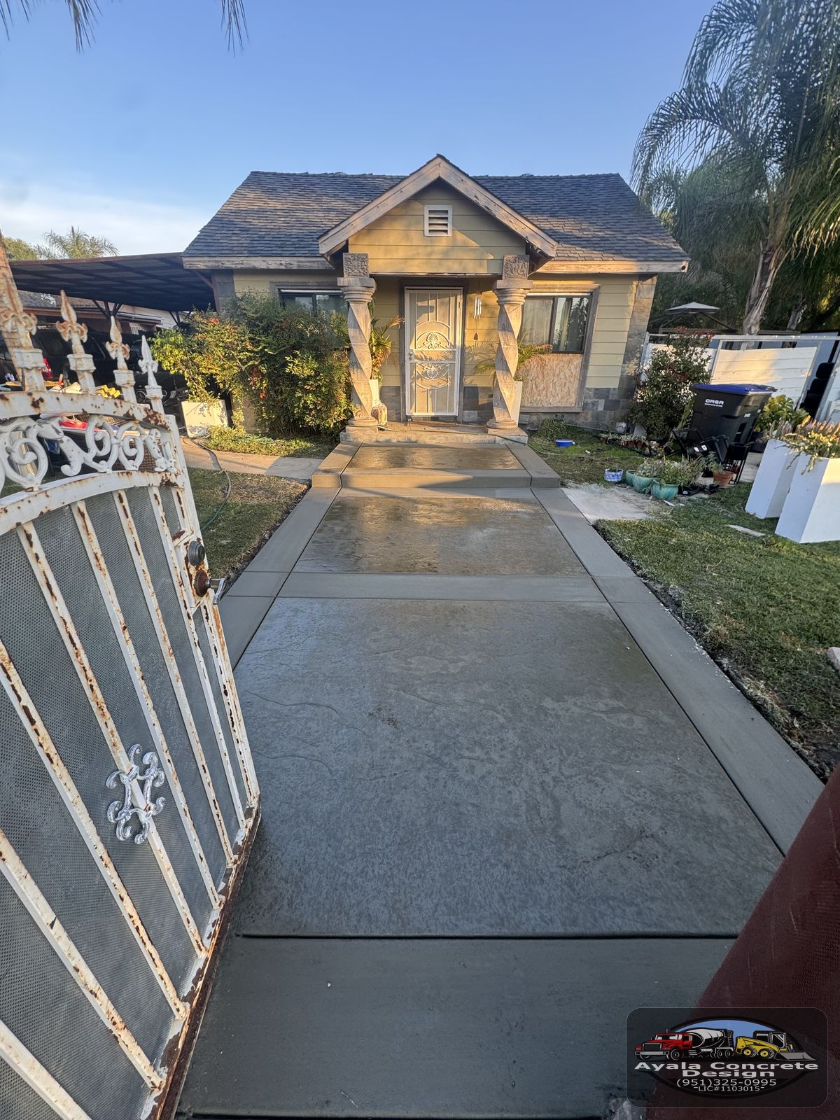 Decorative residential entry — 21