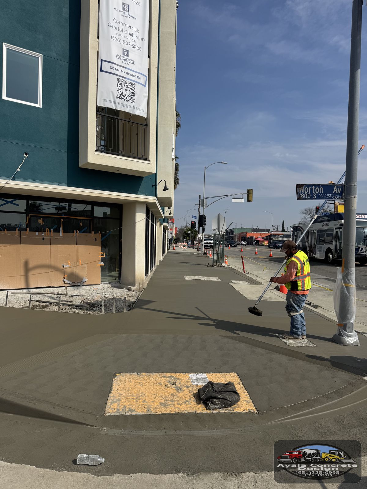 Storefront sidewalks & drainage — 18
