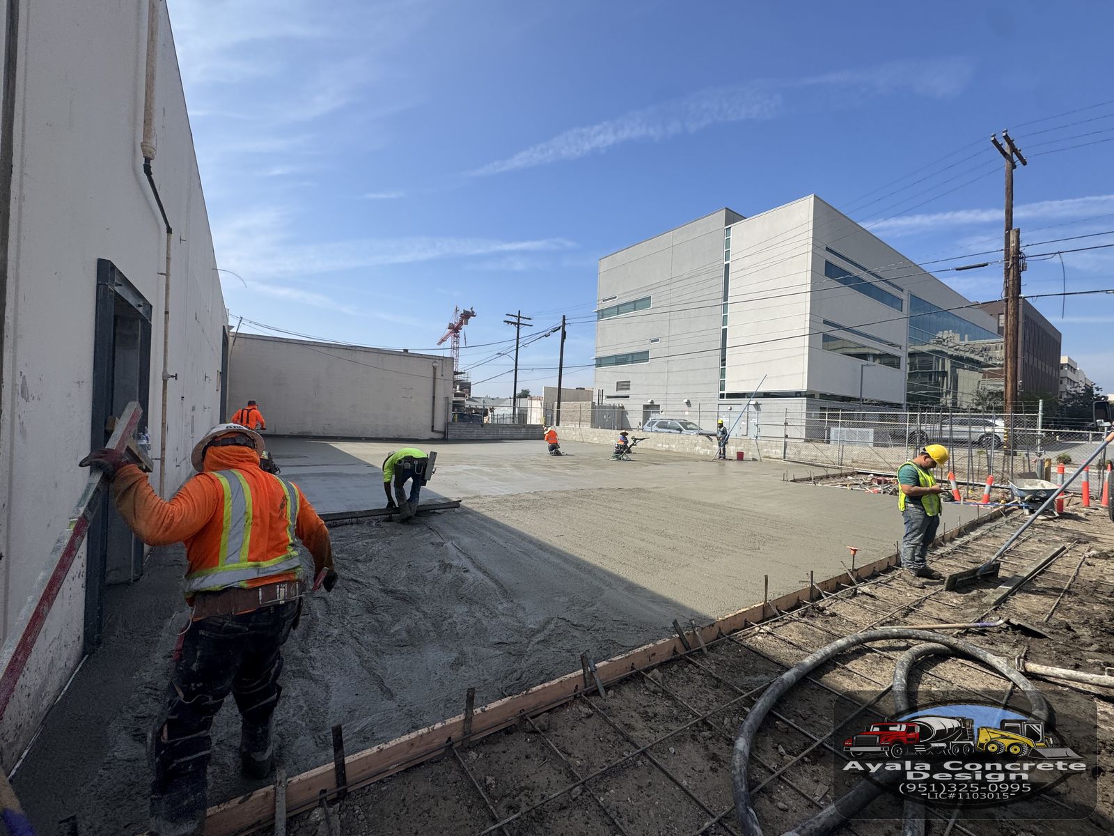 Large commercial slab — 15
